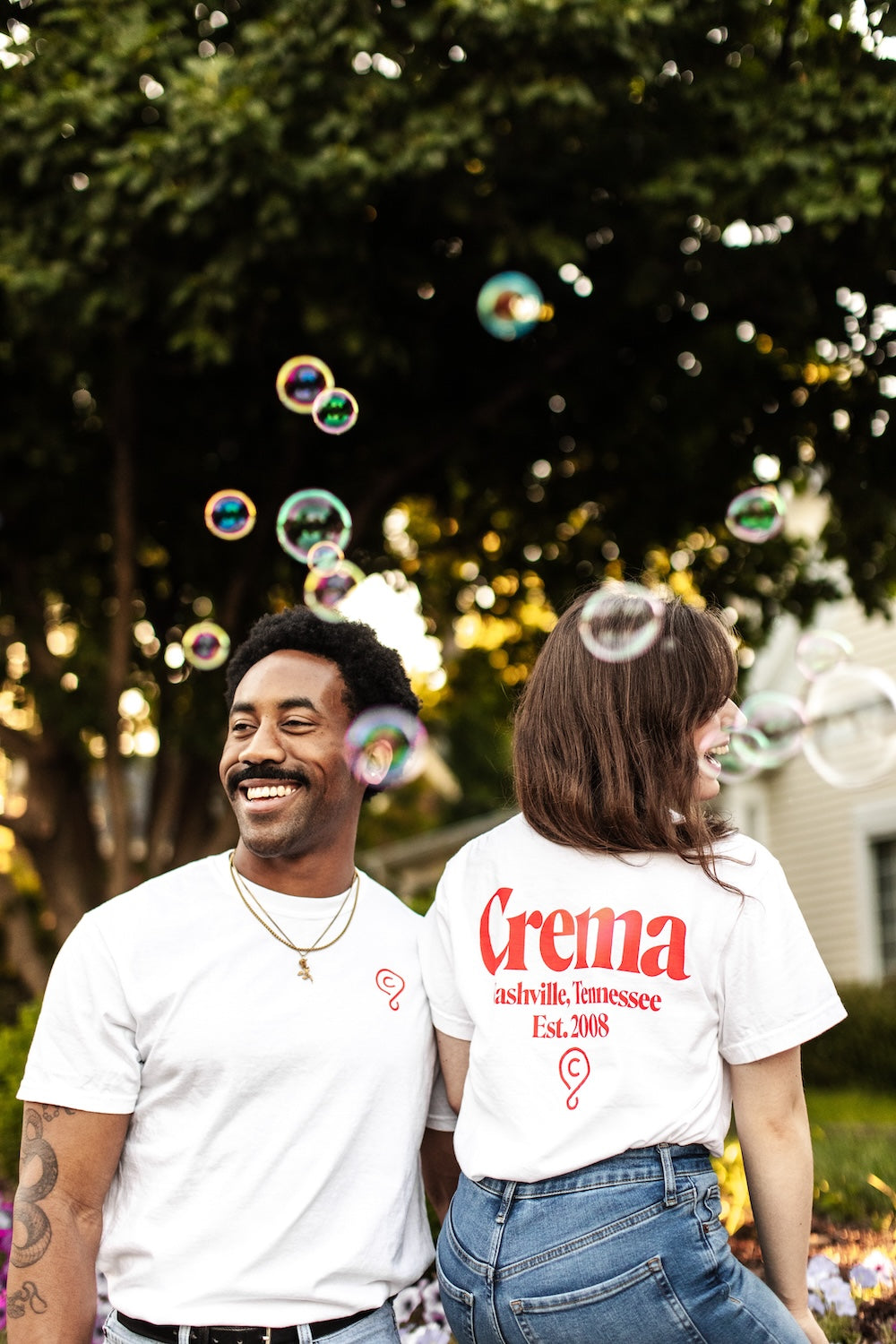 
                  
                    Crema Teardrop T-Shirt (Final Sale)
                  
                
